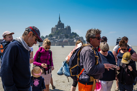 Bay of Mont-Saint-Michel: Short Walk and Discovery of the Quicksand Enjoy the High Tides