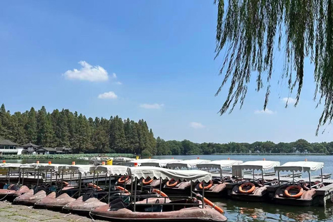 Shanghai to Hangzhou Day Trip: West Lake Boat&Train Tickets Meet at Hangzhou East Station