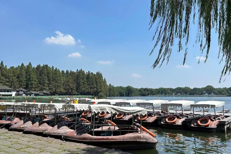 Shanghai to Hangzhou Day Trip: West Lake Boat&Train Tickets Meet at Hangzhou East Station