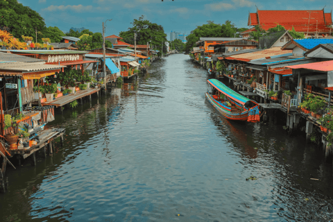 Bangkok Private Long-Tail Boat Canal Tour (1.5h)-Local Life