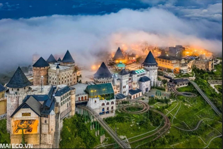 Danang: Gyllene bron - Ba Na Hills - Liten gruppHeldag - Buffé