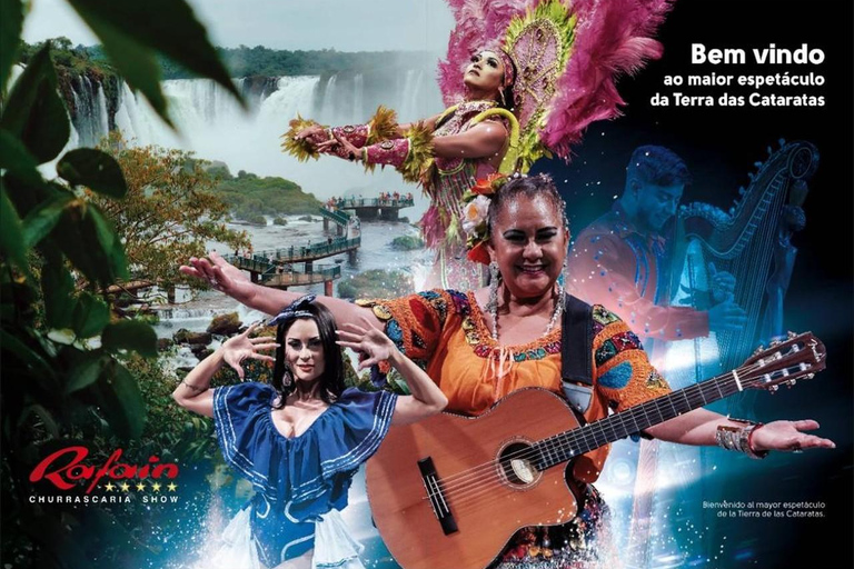 Rafain Show: Latin American Show with Dinner in Foz do Iguaçu