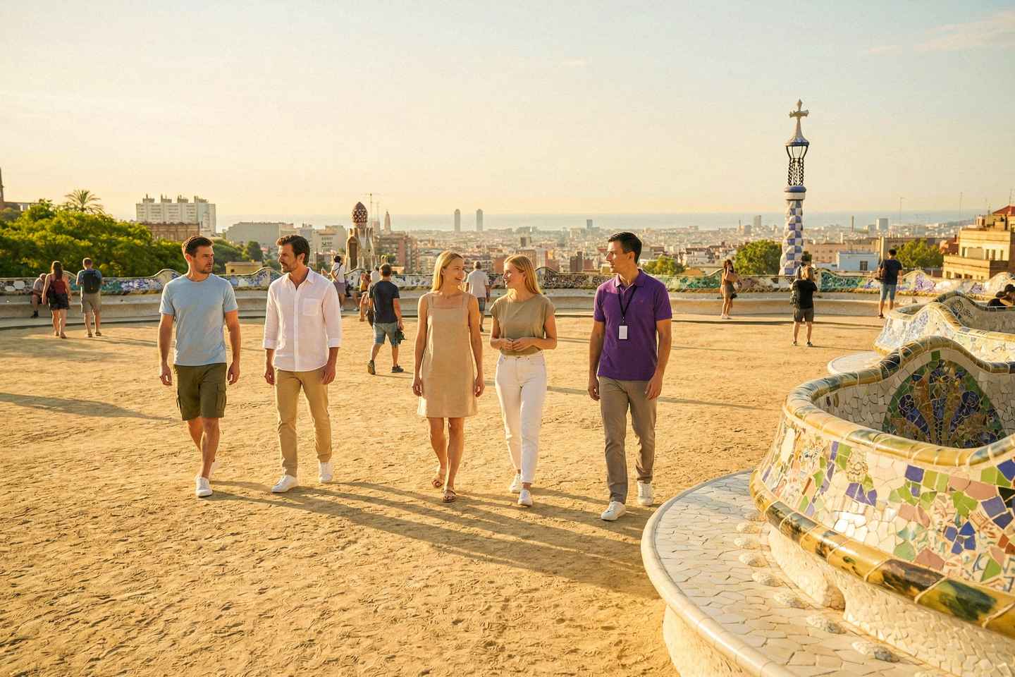 Barcelona: Gaudí’s Park Güell Tour with Fast-Track Ticket