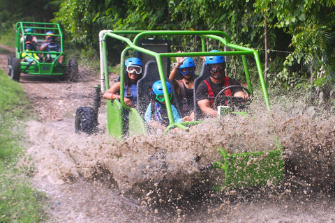 Combinatie: Damajagua en buggy in de stad Puerto Plata