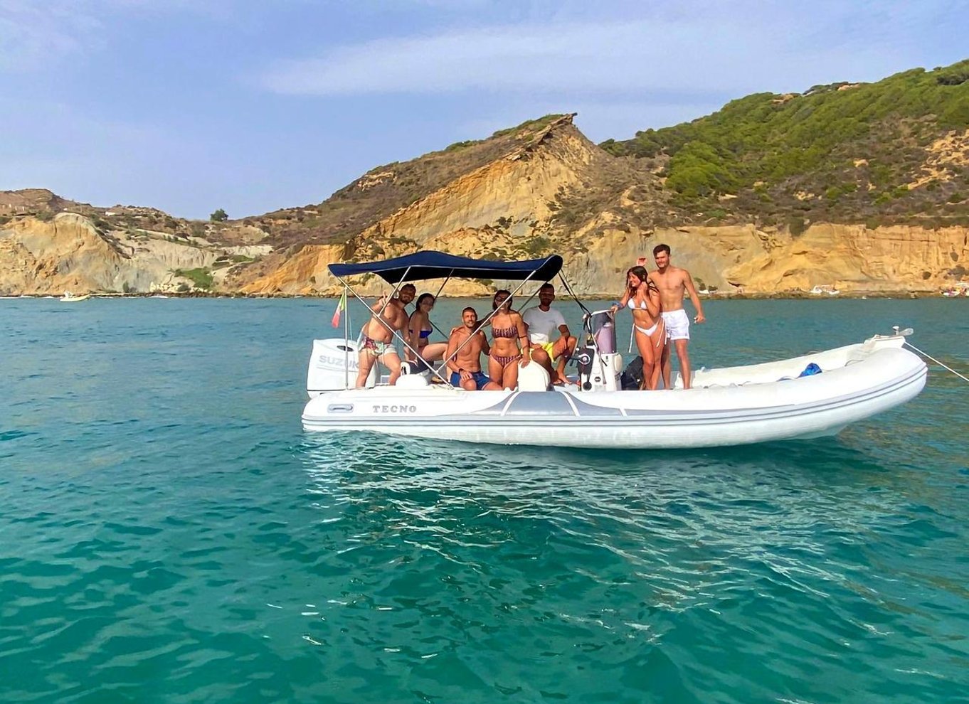 San Leone: halvdagstur i Scala dei Turchi med skipper