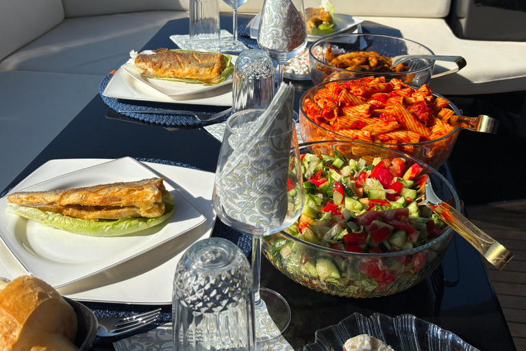 Bodrum: Private Yacht Tour with Lunch for 6 Hours Bodrum Private Yacht Sunset Tour With Dinner For 3 Hour