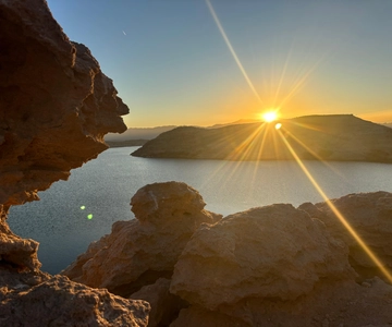 Von Willow Beach aus: Black Canyon Sunset Kayak Tour