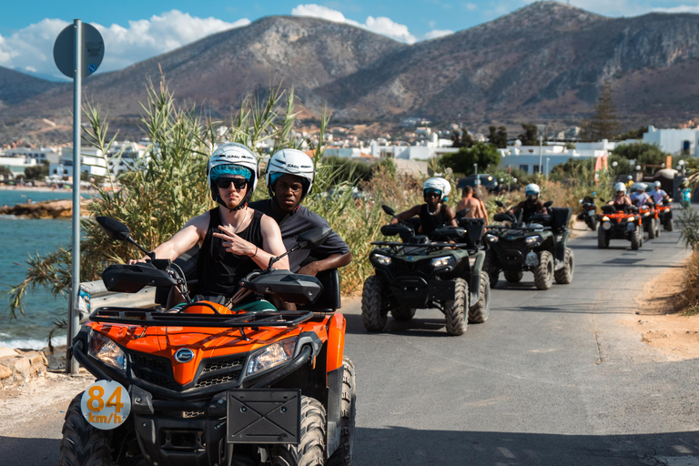 From Heraklion: Quad Safari Wild Crete Evening Tour