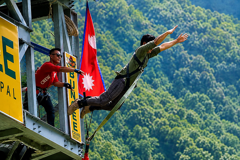 From Pokhara: The Cliff Kushma Bungee Jumping From Pokhara: Kushma Bungee Jumping Without Transportation