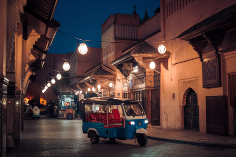 Marrakech TukTuk privat rundtur i Medina med upphämtning