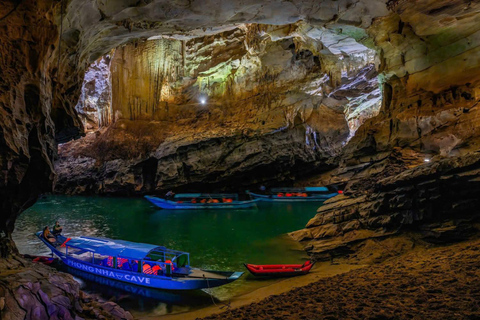 Half-Day Phong Nha Cave Adventure by Dragon Boat Pickup in Phong Nha and drop-off in Hue
