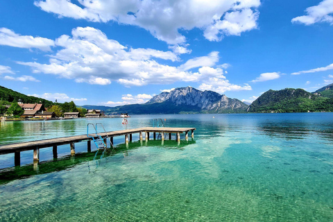 From Salzburg: Hallstatt, Red Bull HQ & Attersee Day Trip