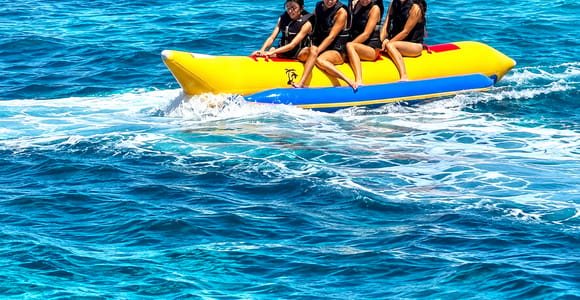 Curacao: Banana Boat, Jet Ski, and Tubing Adventure