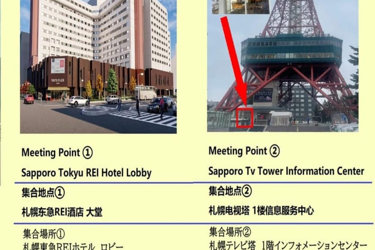 Noboribetsu Lake Toya Tour ❘ From Hokkaido Sapporo Sapporo Tv Tower Departure B Mt.Usu⇔Mt.Showa-Shinzan