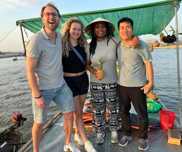 Can Tho: Mercado flutuante, canal, fazenda de cacau e vida no Mekong
