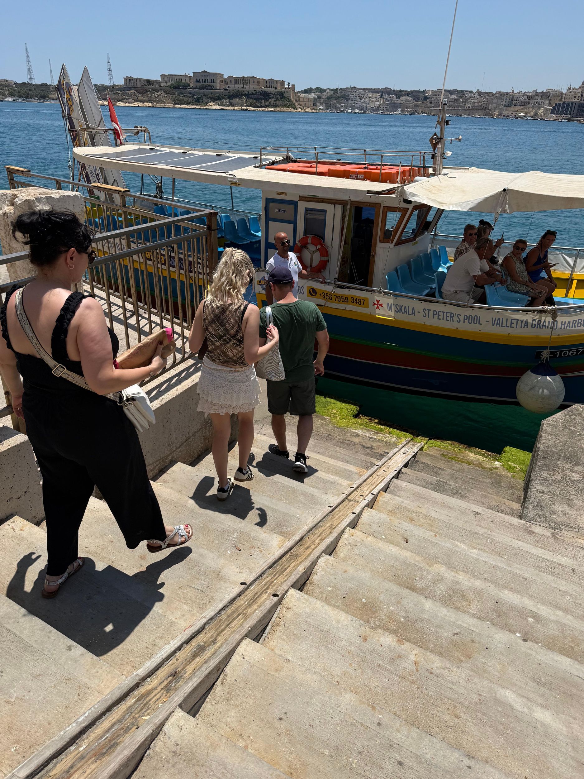 Marsaskala: Morgentlicher Sliema-Bootstransfer