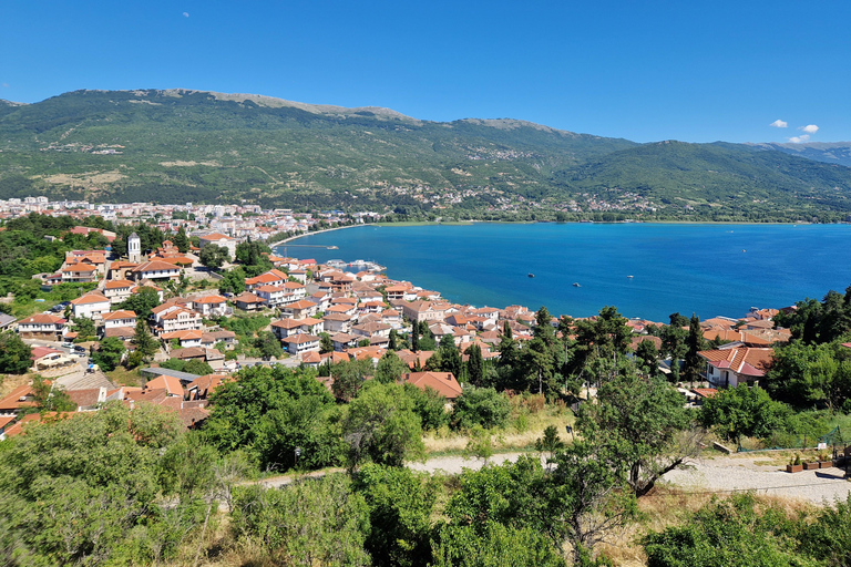 Ohrid: Stadsrondleiding met Johannes in de Kaneo kerk