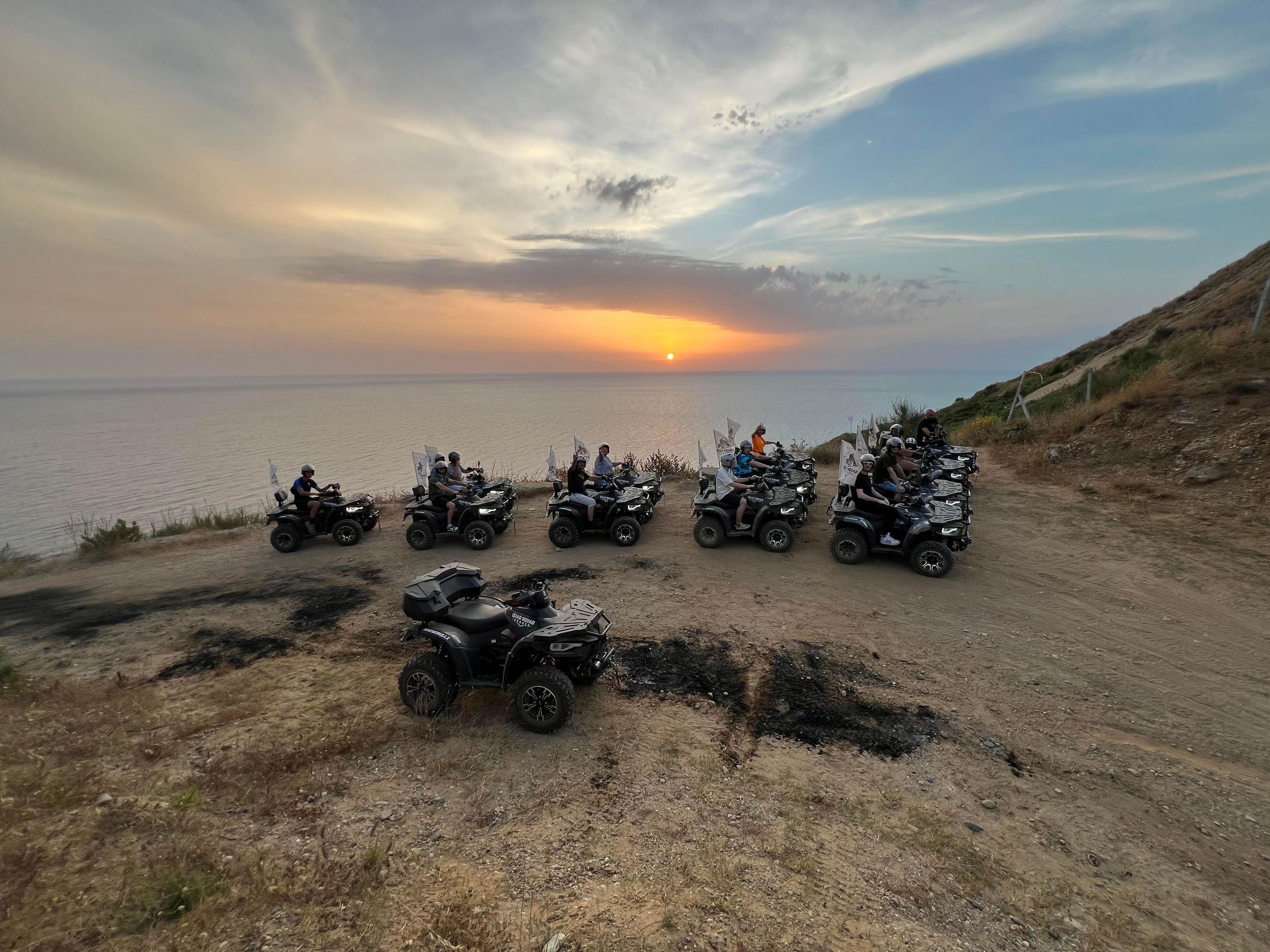 Durres: ATV Golden Hour