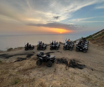 Durres: ATV Golden Hour