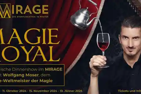 Mirage Vienna: Magic Royal - La cena magica con Wolfgang Moser
