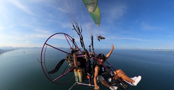 Pattaya: Paramotor Tour with Pickup Service by TSA Thailand