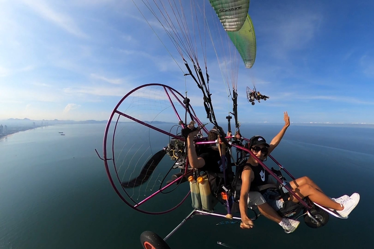 Pattaya: Paramotor Tour add Pickup Service by TSA Thailand