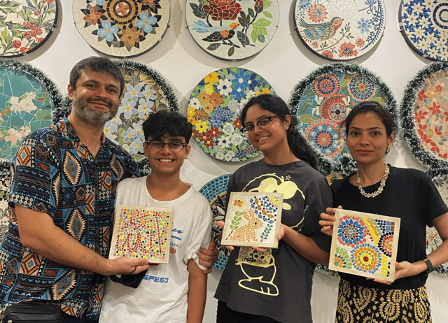 Hanoi: Mosaic-Making Workshop with Local Artist