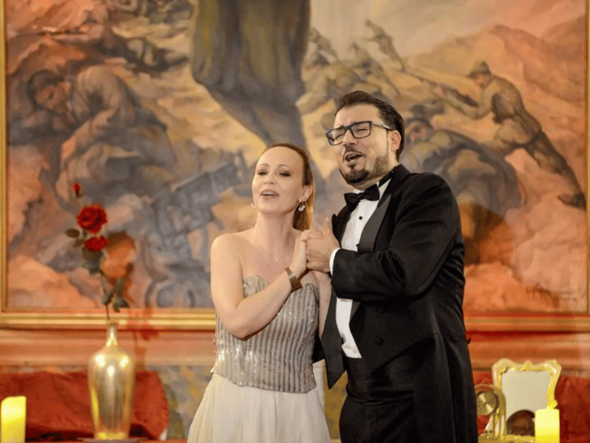 Opernkonzert im Schloss von Verona mit Prosecco