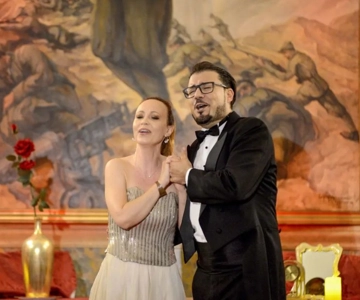 Operaconcert in het paleis van Verona met Prosecco
