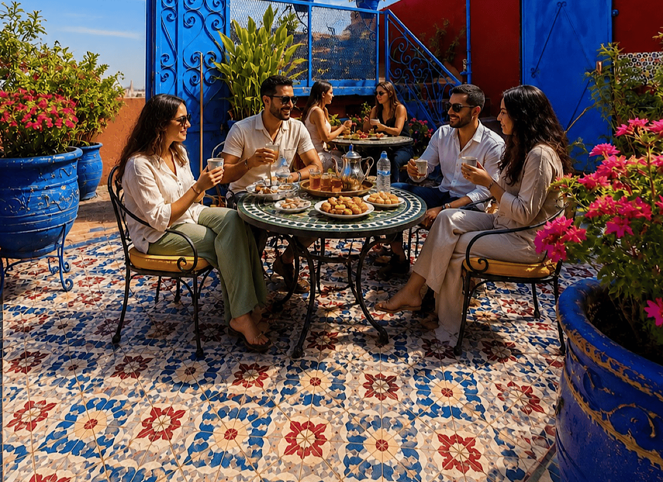 Marrakech: 3-timers premium-hamam og -massage med transport
