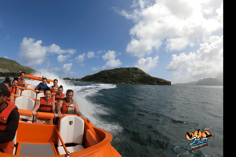 الرياضات المائية في سانت كيتس: جولة بالقارب النفاث