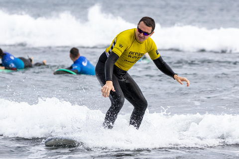 Azorerna : Exklusiva surflektioner i S. MiguelNybörjarlektion i liten grupp