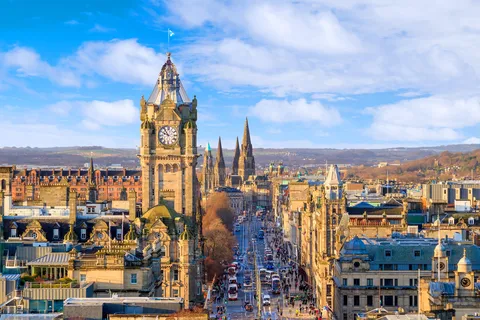 Au départ de Glasgow : Visite privée de luxe de la ville d'Édimbourg