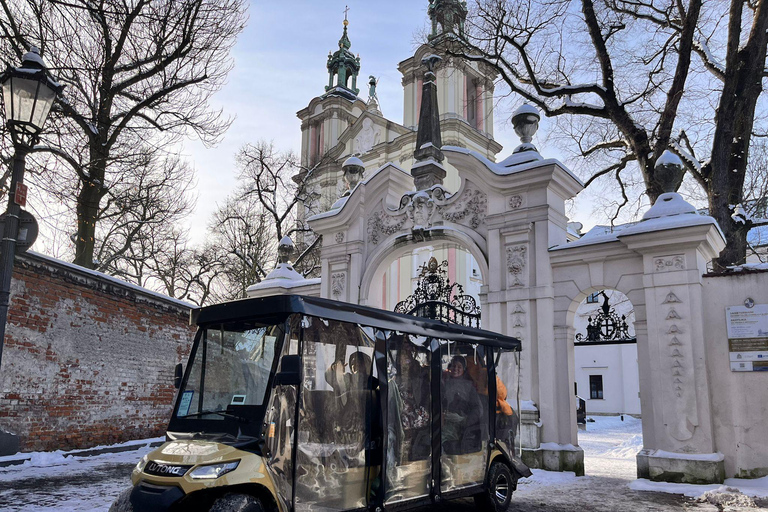 Krakow: Guided City Tour by Golf Buggy with Hotel Pickup