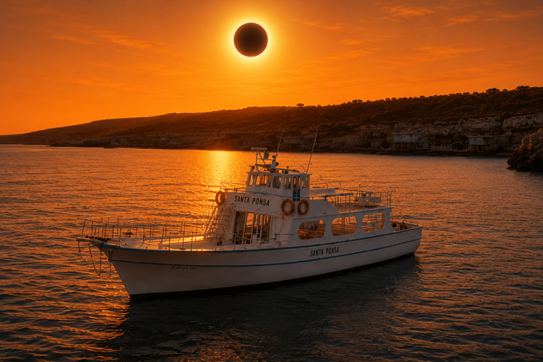 Ibiza: Sunset Cruise Ship to See the Solar Eclipse Ibiza: Sunset Cruise to See the Solar Eclipse