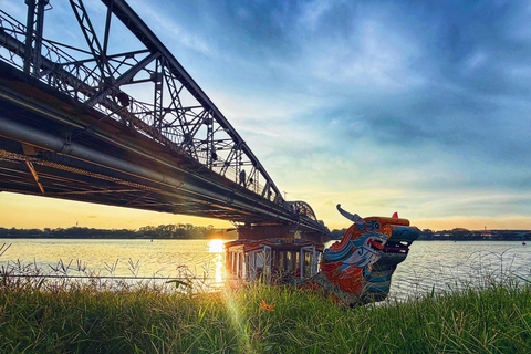 Hue: Perfume River Dragon Boat Tour with Cycling & Crafts