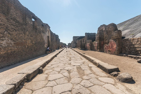 Transfer van Rome naar Positano & Pompeii rondleiding