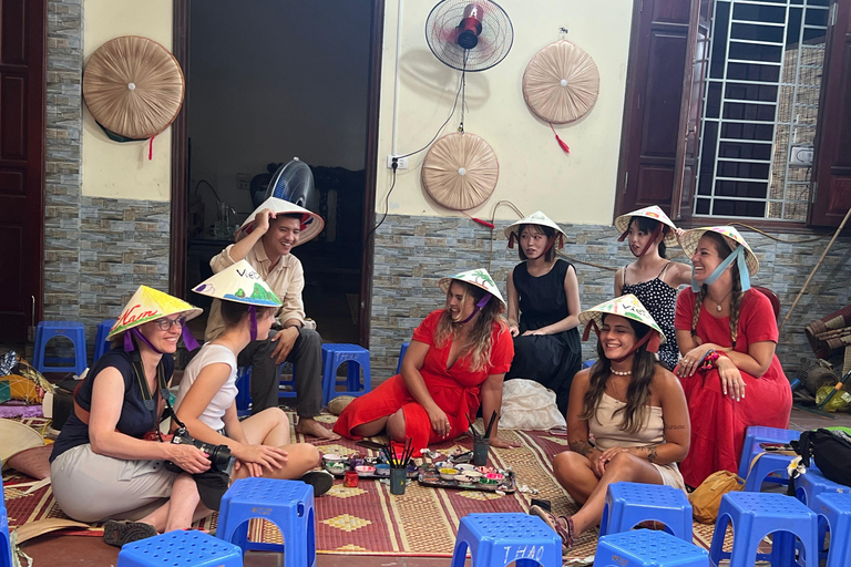 Hanoi : visite Instagram du village de l&#039;encens et du village de la fabrication des chapeauxVisite d&#039;une demi-journée