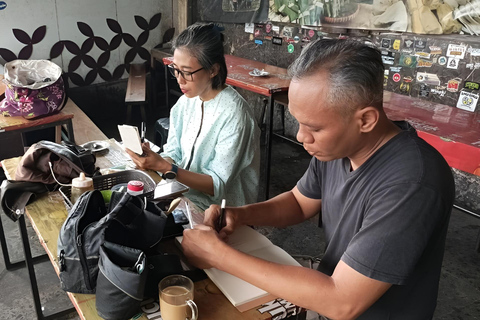 TravelSketch Yogyakarta: tour guiado a pie y dibujo