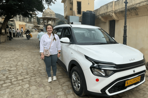 Jaipur Ganztägige private StadtrundfahrtTour mit Privatwagen und Reiseleiter