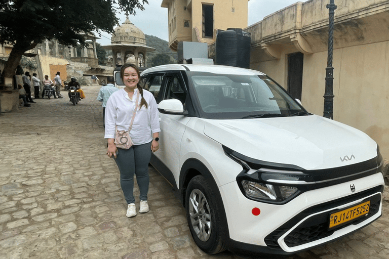 Jaipur Ganztägige private StadtrundfahrtTour mit Privatwagen und Reiseleiter