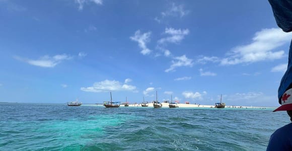 Zanzibar Blue Dhow Safari & Sandbank Experience with Lunch