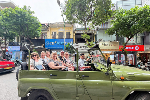 Hanoi Jeep Tour Private: Hidden Art House & Custom Route Private Jeep tour for 3-4 pax