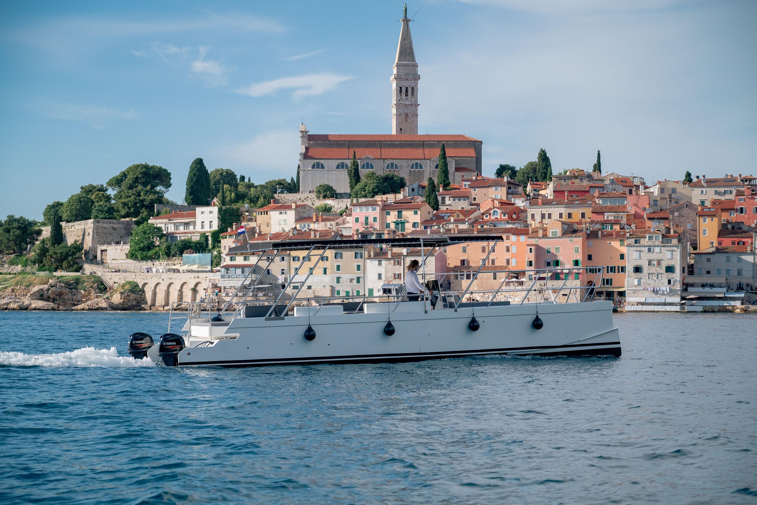 Rovinj: Premium-Erlebnis bei Sonnenuntergang mit Delfinbeobachtung