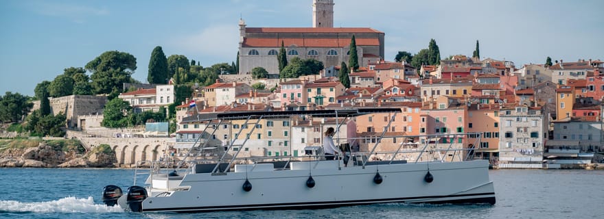 Rovinj : visites privées en catamaran