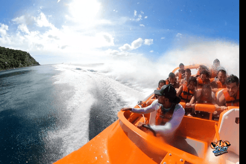 الرياضات المائية في سانت كيتس: جولة بالقارب النفاث