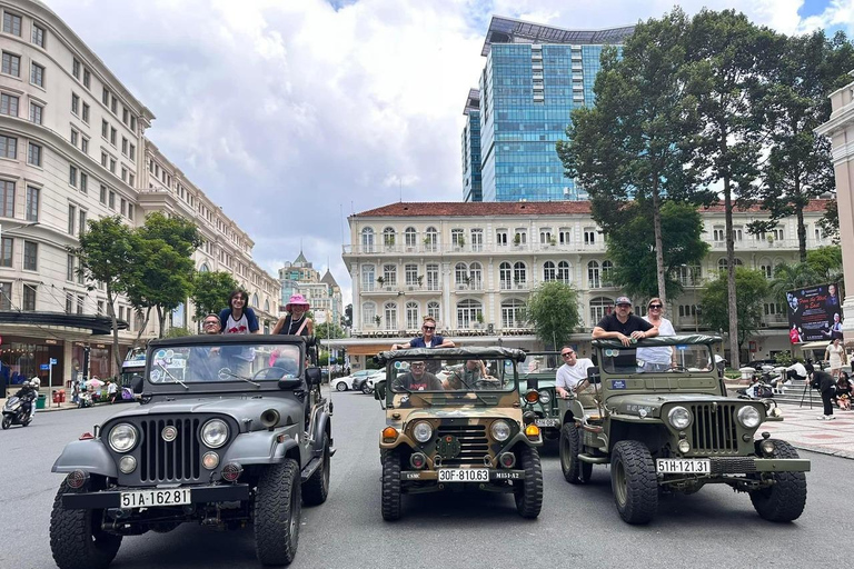 Explore Ho Chi Minh City In Half Day By Jeep Car Group Tour