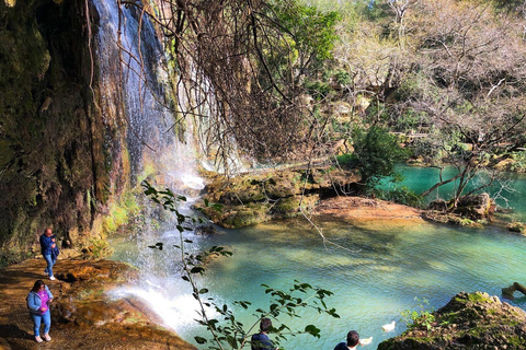 Side: Antalya City Tour With Boat Trip & Waterfall Self Guided Basic Option İncludes Transportation