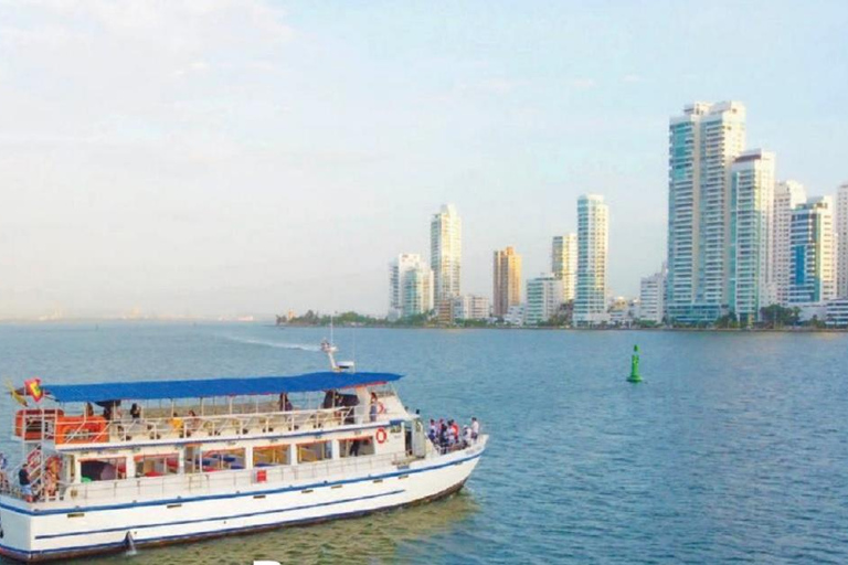 Cartagena: Segeln bei Sonnenuntergang in der Bucht von Cartagena + offene Bar