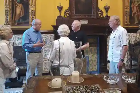 La casa de Aliaga, uma joia colonial viva no centro de Lima.